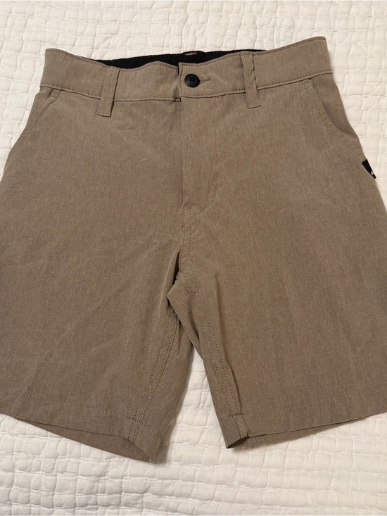 Quiksilver Other - Quiksilver Boy’s Tan Flat Front Shorts